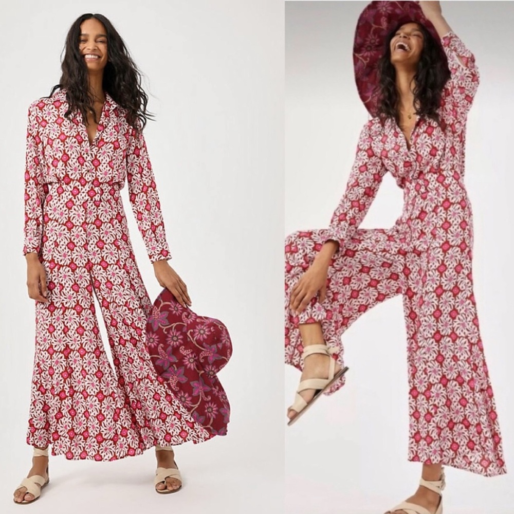 Anthropologie Loveland Jumpsuit size 4